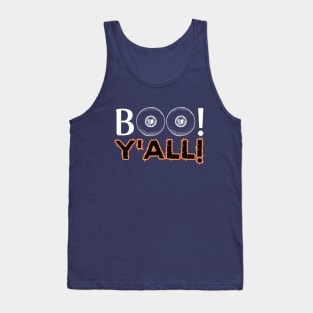 Boo Y'all! - Halloween Celebration Saying Jokes Gift Idea Tank Top